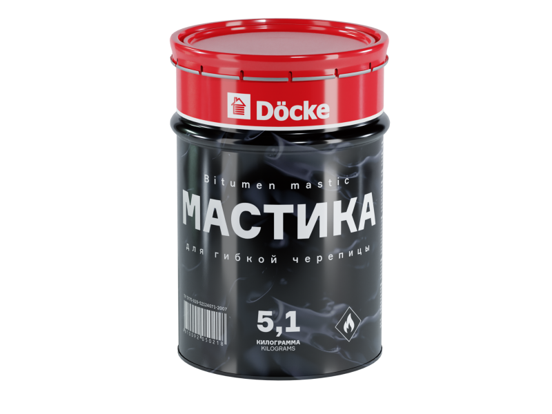 Мастика для гибкой черепицы 5,1 кг (5 л)