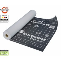 Мембрана Eurovent MAXI PLUS 160 гр/м2 трехслойная супердиффузионная 