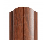 Штакетник металлический ELLIPSE (прямой/фигурный верх) ECOSTEEL 30 мкм