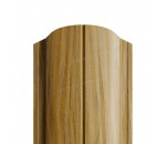 Штакетник металлический ELLIPSE (прямой/фигурный верх) ECOSTEEL 30 мкм