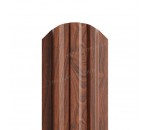 Штакетник металлический МП LАNE 16,5х99 (прямой/фигурный верх) ECOSTEEL 30 мкм Штакетник металлический МП LАNE 16,5х99 (прямой/фигурный верх) ECOSTEEL 30 мкм