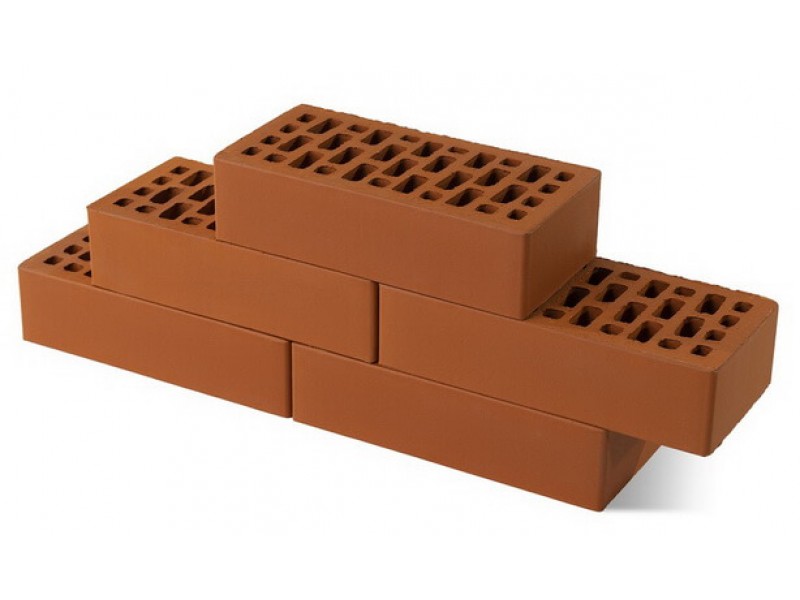 Кирпич БРАЕР КРАСНЫЙ Гладкий 1НФ