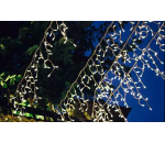 Гирлянда светодиодная Бахрома (Айсикл), 3,2х0,9м, 120 LED,  КАУЧУК 3,3мм
