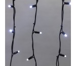 Гирлянда светодиодная Бахрома (Айсикл), 3,2х0,9м, 120 LED,  КАУЧУК 3,3мм