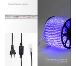 Дюралайт LED двухжильный 230В 13мм 36 LED/м СИНИЙ эффект мерцания модуль 1м бухта 100м NEON-NIGHT