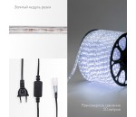 Дюралайт LED трехжильный 230В 13мм 36 LED/м БЕЛЫЙ свечение с динамикой модуль 1м бухта 100м NEON-NIGHT