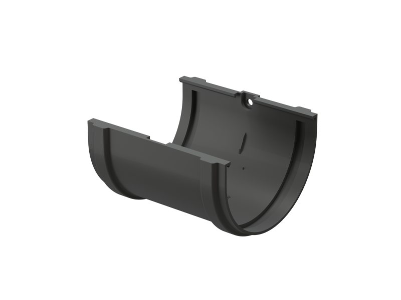 Döcke PREMIUM Соединитель желобов (Графит)