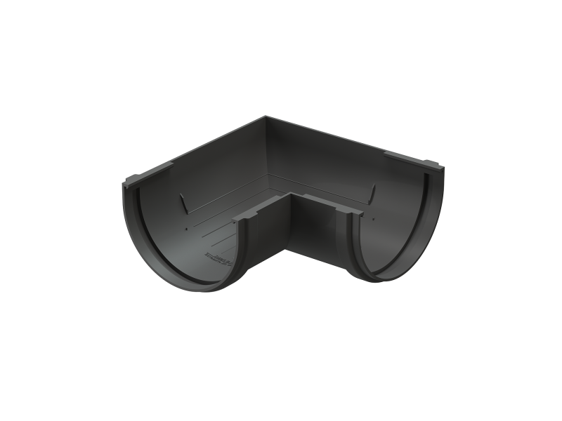 Döcke PREMIUM Угловой элемент 90˚ (Графит)