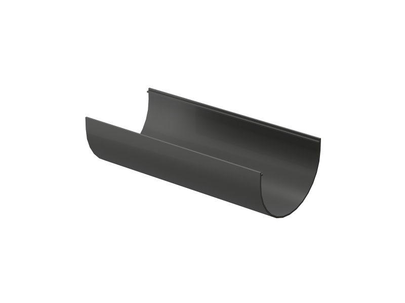 Döcke PREMIUM Желоб водосточный (Графит)